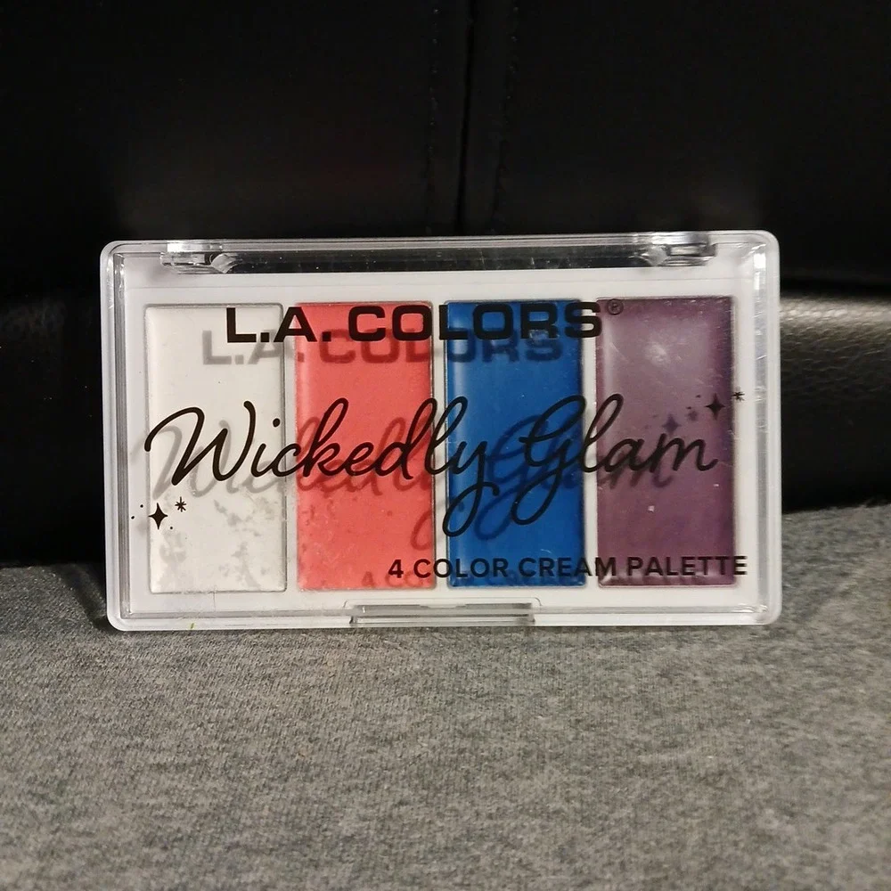 la colors eyeshadow 4 Color Cream Palette For Makeup Fun New!